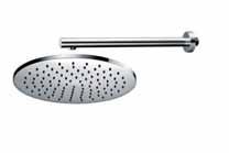 Regenbrausen-Sets Regenbrausen-Set bestehend aus/consisting of/consistant en: Regenbrause/Rain shower/pluie Bel-ir Wandarm/Shower arm/bras de douche Barlin Bel-ir 250 mm 400 mm 14-001-01 300,00 500