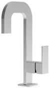 Kross Einhand-Waschtischarmatur Click-Clack blaufgarnitur flexible nslchussschläuche Single lever washbasin mixer click-clack