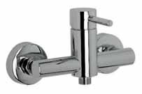 220,40 Einhand-Brausearmatur ohne Brausegarnitur Single lever shower mixer without shower set Mitigeur