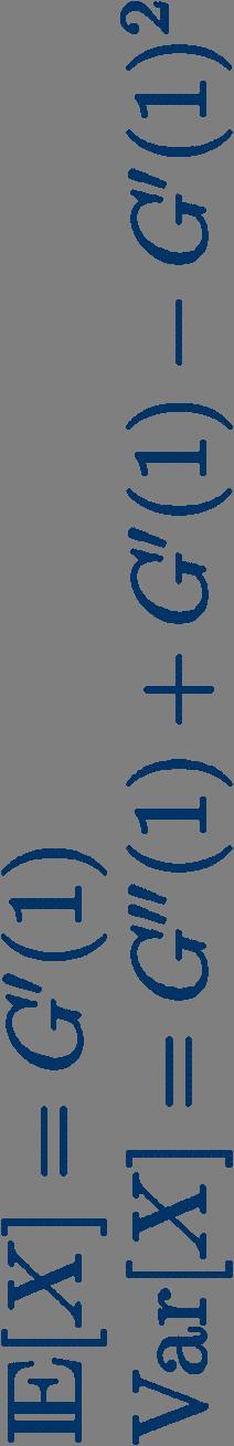 deviation): σ X = Var(X) 1/2