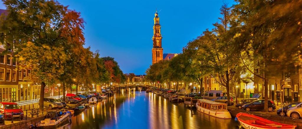 Άμστερνταμ Το Άμστερνταμ είναι μια πόλη πραγματικά μέσα στη θάλασσα. Πριν από 7 αιώνες, στη θέση που βρίσκεται σήμερα, υπήρχε ένα μικρό ψαροχώρι.