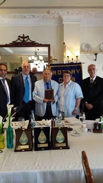 ROTARY AWARD TO PP CHR.