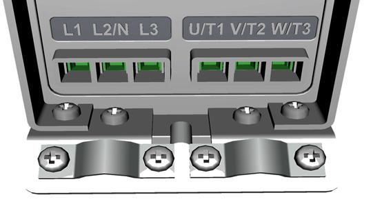 lbs) 3~ (230 V, 400 V) 1~ (230 V) Έξοδος ΔΙΚΤΥΟ Απογυμνώστε το πλαστικό κάλυμμα του καλωδίου για τη γείωση