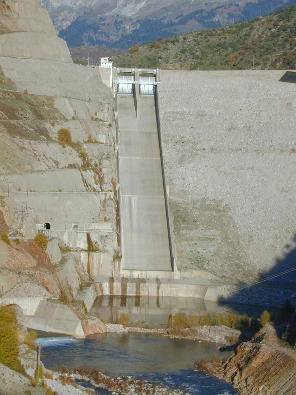 Εκχειλιστής Φράγματος Μεσοχώρας Ποταμός Αχελώος Σχολή Πολιτικών