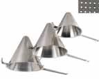 61062 σουρωτήρι ενισχυμένο με inox λαβή reinforced sieve with inox handle 25 cm 8,85 *25.00376 σινουά ζαχαροπλαστικής 3351.