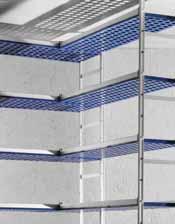 hrome-plated iron, maximum load per shelf 80 kg 45,5x91x184 cm 83,28 τρόλεϊ κουζίνας