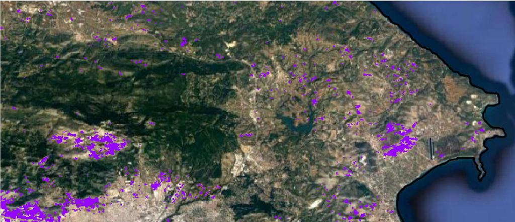 IRIS: Χαρτογράφηση τύπων καύσιμης ύλης [2] Ημι-εμπειρική χαρτογράφηση με βάση υψηλής ανάλυσης (100 m) γεωχωρικά δεδομένα του Copernicus Land Monitoring Service