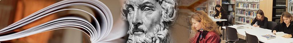 Σμιμα Φιλολογίασ Επιςτθμονικό αντικείμενο Κλαςικι Φιλολογία