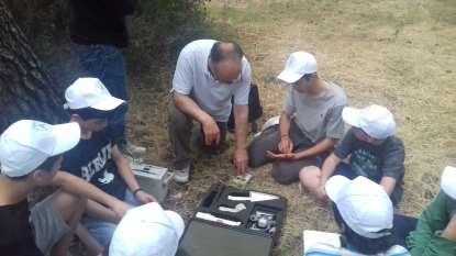 Υπεύθ. Καθηγήτρια: 13 μαθητές και από τις 3 τάξεις του Γυμνασίου Γεωργία Ρουμπέα Β Τετράμηνο Στο πλαίσιο έναρξης συνεργασίας του σχολείου μας με το Ι.Γ.Μ.Ε.
