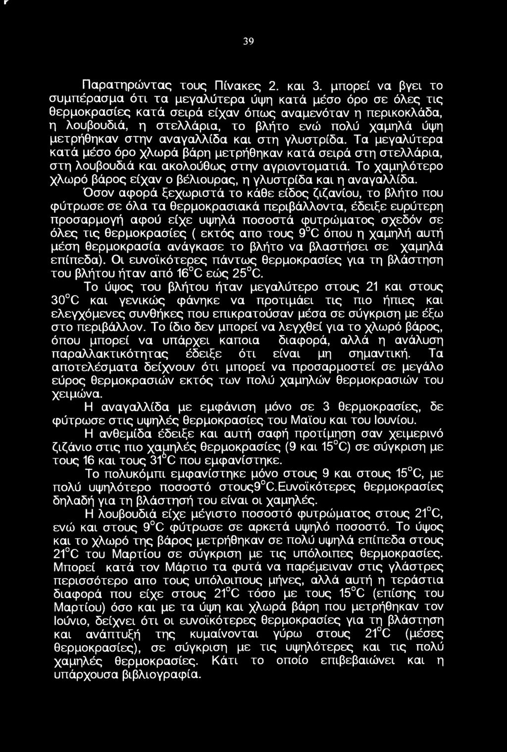 r 39 Παρατηρώντας τυς Πίνακες 2. και 3.