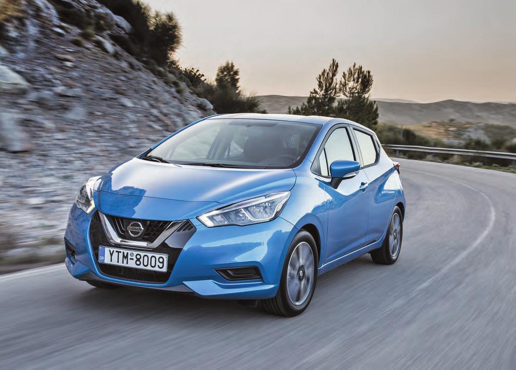 14 ΟΚΙΜΗ ΝΙΚΟΣ Ι. ΜΑΡΙΝ ΟΠΟΥΛΟΣ, NISSAN ΜΑΡΤΙΟΣ 2019 NISSAN MICRA 1.0 IG-T Συνεχίζει απτόητο µε ένα καλύτερο µοτέρ Η γκά α του δη οφιλούς supermini ενδυνα ώνεται ε τον νέο 1.