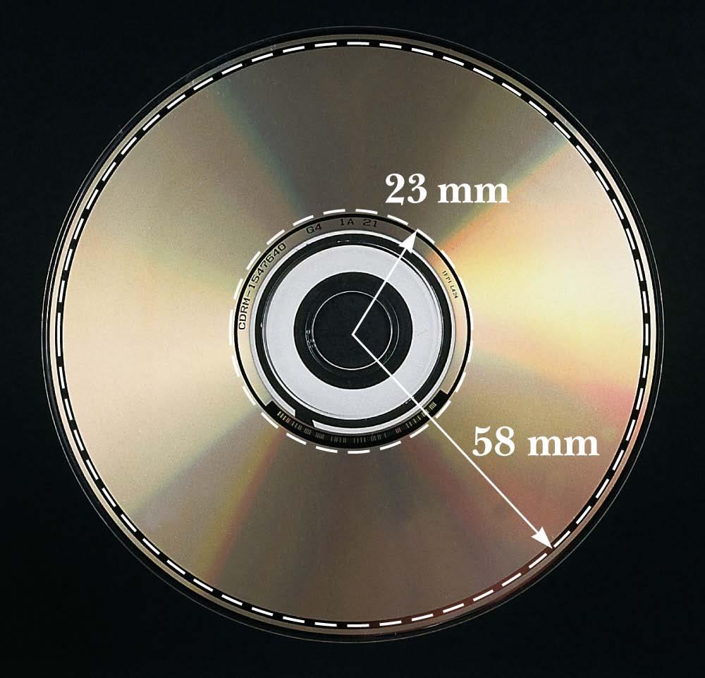 Παράδειγμα περιστροφικής κίνησης Για να «διαβάσει» μια συσκευή αναπαραγωγής έναν ψηφιακό δίσκο (CD), το μέτρο της γωνιακής ταχύτητας του δίσκου πρέπει να μεταβάλλεται έτσι ώστε το μέτρο της