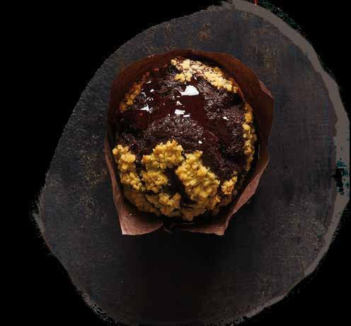Κ 529 Tulip muffin με σοκολάτα, φράουλα και