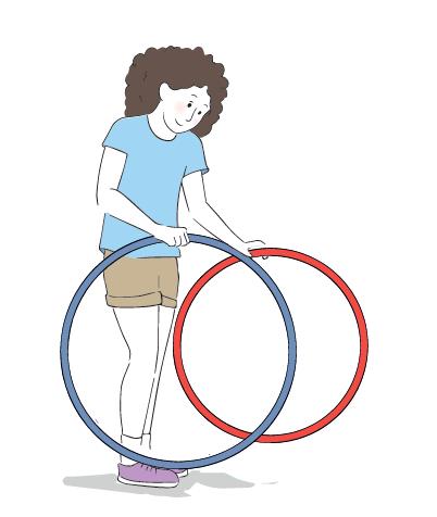 2ο Πρόβλημα Το μήκος κύκλου του μπλε στεφανιού ρυθμικής γυμναστικής είναι 238,64 εκ.