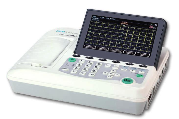Συσκευές Ηλεκτροκαρδιογράφων PRMECG-3 ΗΛΕΚΤΡΟΚΑΡΔΙΟΓΡΑΦΟΣ 3 ΚΑΝΑΛΙΩΝ/ΕΠΙΤΡΑΠΕΖΙΟΣ Ελαφρύς και συμπαγής σχεδιασμός Ταυτόχρονη καταγραφή 12 απαγωγών ΗΚΓ Λειτουργίες εκτύπωσης: Αυτόματη, χειροκίνητη και
