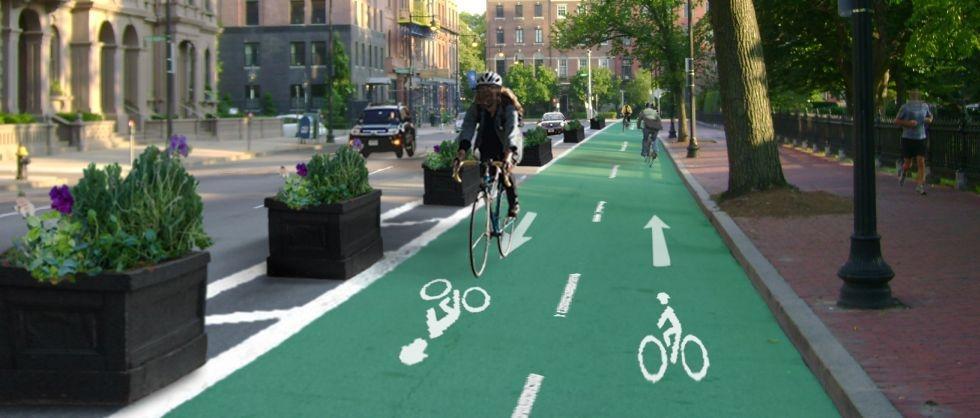 ποδηλατοδρόμων: i) για την εξυπηρέτηση των εσωτερικών μετακινήσεων στο κέντρο