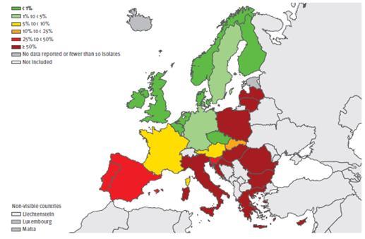 Άξονας 4: Στρατηγικές για την αντιμετώπιση της μικροβιακής αντοχής (ΜΑ) και την πρόληψη των Λοιμώξεων που Συνδέονται με Χώρους Παροχής Υγείας (ΛΣΧΠΥ) Η Μικροβιακή Αντοχή (ΜΑ) έχει αναγνωριστεί από