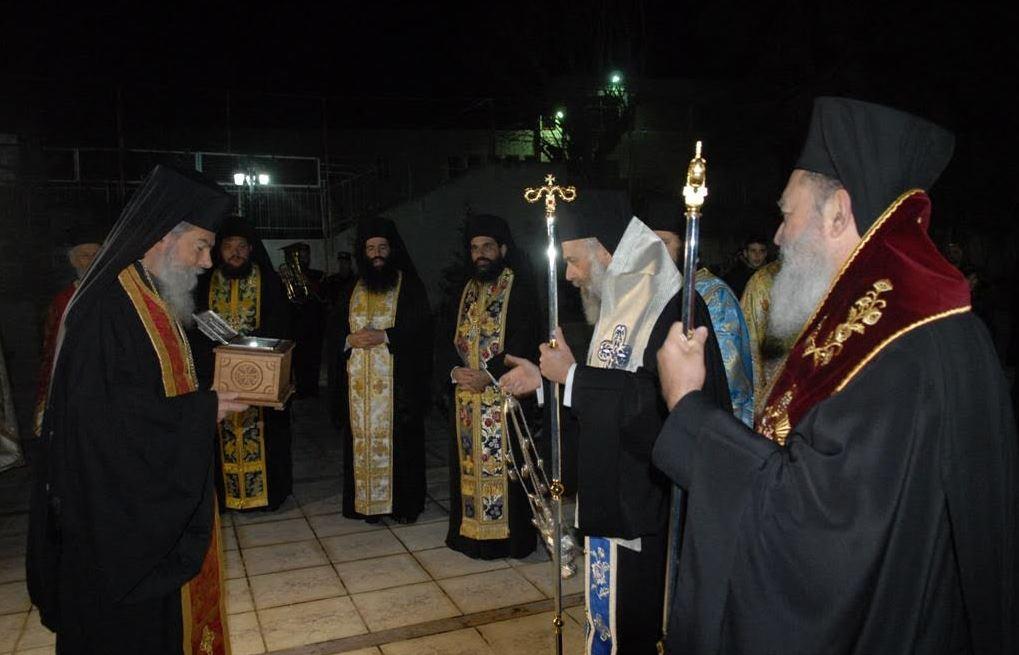 12/01/2019 Πάνδημη η υποδοχή των Τιμίων Λειψάνων των Αγιών Ραφαήλ, Νικολάου και Ειρήνης Μη