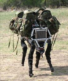 ΕΓΚΛΗΜΑΣΙΚΕ ΧΡΗΕΙ Big Dog Ρομπότ που σχεδιάζεται για τον αμερικανικό στρατό