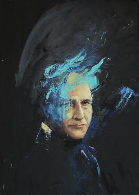 Διαστάσεις 110,5 x 60,5 εκ. Σε κορνίζα.