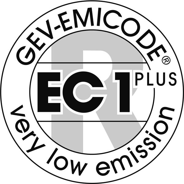 ΠΕΡΙΒΑΛΛΟΝΤΙΚΕΣ ΠΛΗΡΟΦΟΡΙΕΣ Σύμφωνα με LEED v4 EQc 2: Low-Emitting Materials Ταξινόμηση εκπομπών VOC* σύμφωνα με GEV- EMICODE EC 1 PLUS Ταξινόμηση εκπομπών VOC* δομικών υλικών RTS M1 Τάξεως A+