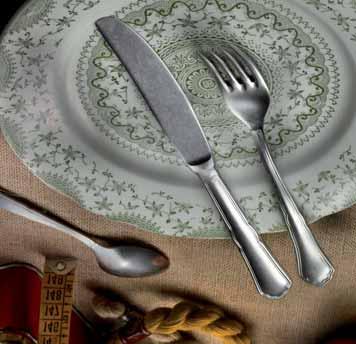 26141 κουτάλι φαγητού table spoon 20,9 cm 4,33 *19.26146 μαχαίρι φρούτου dessert knife 21,5 cm 6,56 *19.