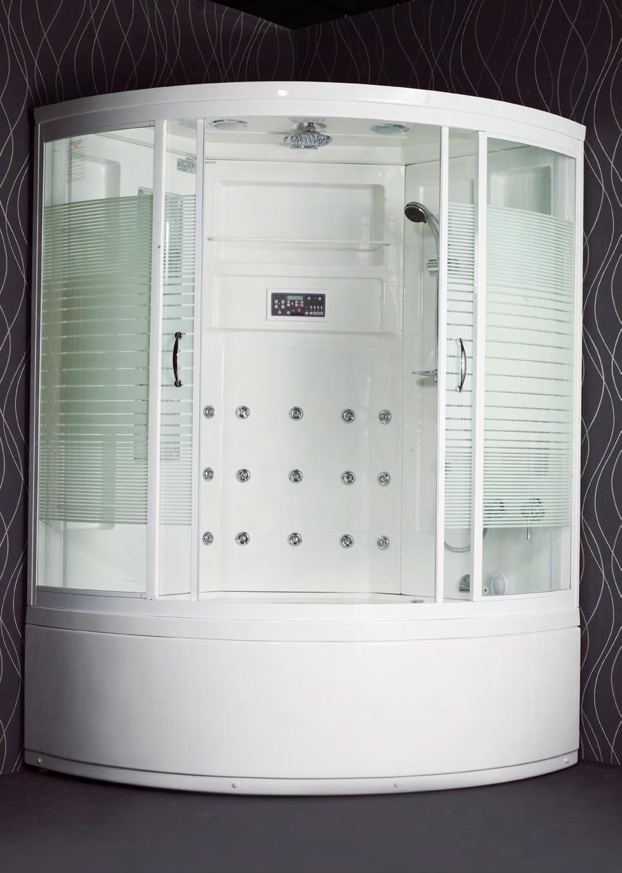 Sliding security crystal panels Tempered Glass with white serigraphy.