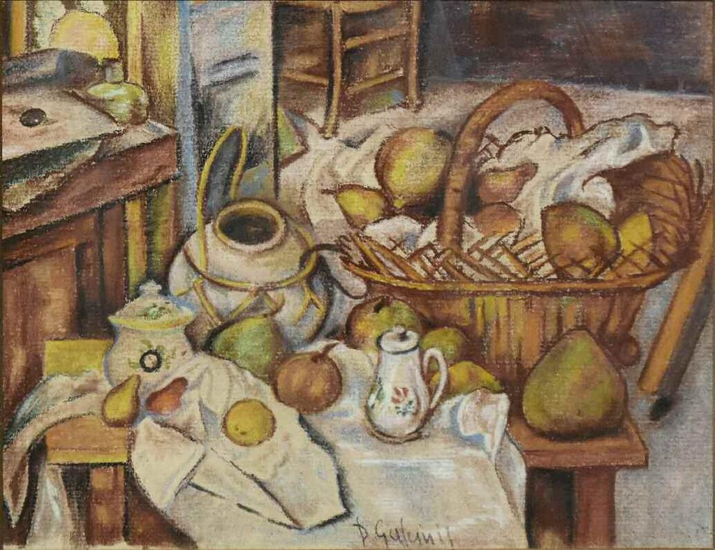 42. ΓΑΛΑΝΗΣ Δημήτριος (1879-1966) Νεκρή Φύση Λαδο/παστελ σε χαρτόνι 20 26 εκ υπoγρμ κ.κ GALANIS Demetrius (1879-1966) Still Life Signed oil-pastel on board 20 26 cm 1.000-2.