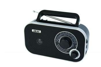 530-1600 Khz FM: 87,5-108 Mhz Τηλεσκοπική κεραία FM Ενσωματωμένο ηχείο Υποδοχή AUX IN Υποδοχή ακουστικών 3,5 χιλιοστών Τάση λειτουργίας: 230V ~ 50Hz Λειτουργία με