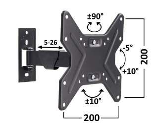 τηλεόρασης) VESA 200x200 OSM-7834 Color:Black 5205082142609 18589-7834 OSM-7834 BAΣΗ TV Εφαρμόζει σε μεγέθη τηλεόρασης: 26-42