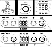 9 11 10 12 Βράσιμο νερού / Boiling function 8 7 6 1 2 3 4 5 Διατήρηση θερμοκρασίας / Heat preservation Βραστήρας - Water Kettle DIGITAL SB-470 Σας ευχαριστούμε που επιλέξατε μία συσκευή της γκάμας