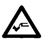 Beware of foot injury by cutting attachment Wear head protection, hearing protection and eye protection when using the device. Wear robust footwear when using the device.