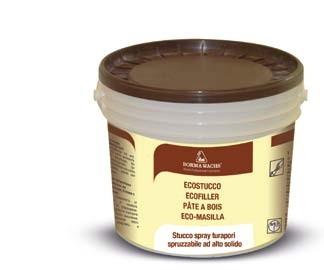 ΞΥΛΟΣΤΟΚΟΣ ΝΕΡΟΥ ECOFILLER Υδατοδιάλυτος ακρυλικός στόκος ειδικά κατασκευασμένος για χρήση σε ξύλο. Οικολογικός, ταχυστέγνωτος. Παρουσιάζει πολύ μικρή συρρίκνωση.