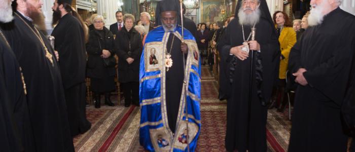ημών Νικολάου, Αρχιεπισκόπου Μύρων της Λυκίας του θαυματουργού, ημέρα κατά την οποία άγει τα σεπτά ονομαστήριά του, ο της Φθίας Αρχιθύτης και Ποιμήν, Σεβασμιώτατος Μητροπολίτης μας κ. Νικόλαος.