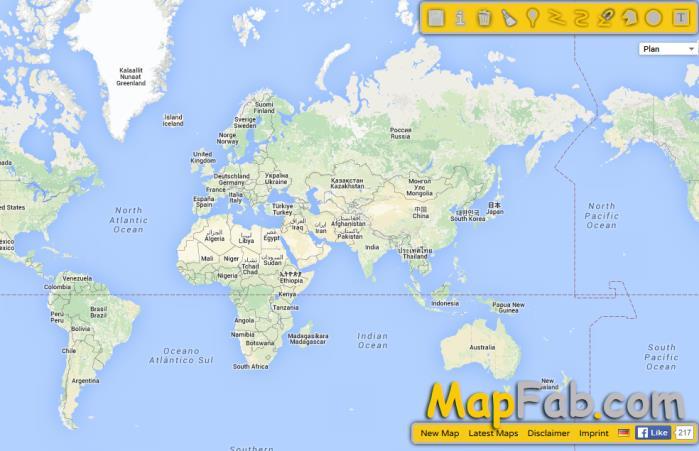 eργαλεία Φυσικών Επιστημών Το OverlapMaps είναι ιδιαίτερα χρήσιμο εργαλείο για το μάθημα της Γεωγραφίας κι όχι μόνο, αφού οπτικοποιώντας την προβολή της μιας χώρας πάνω στην άλλη, βοηθάμε τους