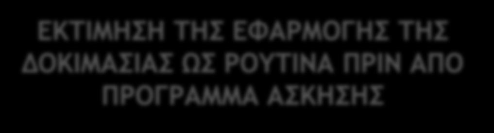 ΔΟΚΙΜΑΣΙΑ ΚΟΠΩΣΕΩΣ ΣΕ ΚΥΛΙΟΜΕΝΟ ΤΑΠΗΤΑ ΓΕΝΙΚΟΣ ΠΛΗΘΥΣΜΟΣ ΕΚΤΙΜΗΣΗ ΤΗΣ ΕΦΑΡΜΟΓΗΣ ΤΗΣ ΔΟΚΙΜΑΣΙΑΣ ΩΣ ΡΟΥΤΙΝΑ ΠΡΙΝ ΑΠΟ ΠΡΟΓΡΑΜΜΑ ΑΣΚΗΣΗΣ Ο αριθμός των αποτραπέντων θανάτων χάρη στη δοκιμασία είναι