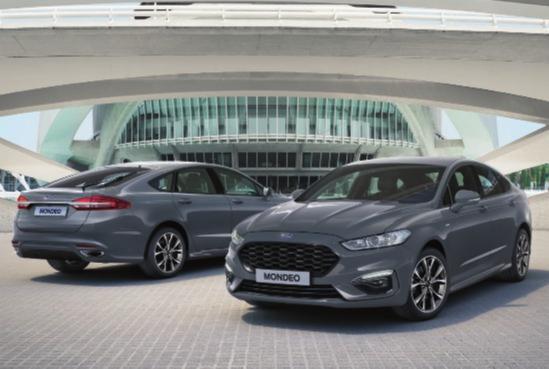 FORD MONDEO Μοντέλα ST-Line Βασικά εξωτερικά χαρακτηριστικά (επιπλέον του Titanium) Ζάντες ελαφρού κράματος 18" 5x2 ακτίνων με