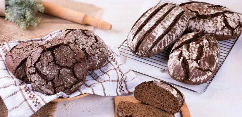 Litauischen Brot Το Litauischen Brot είναι ένα ειδικό µίγµα για Λιθουανικό µαύρο ψωµί µε γλυκιά, ελαφρώς ξινή και αλµυρή και αρκετά έντονη γεύση από κυδώνι.
