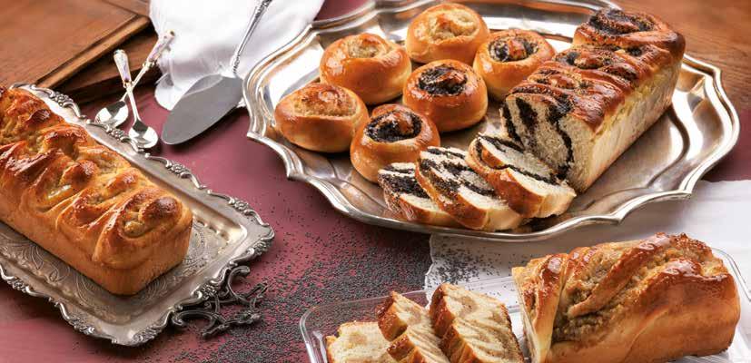Poppy Seeds Μια πρωτότυπη γευστικά και εµφανισιακά πρόταση για γέµιση µε περιεκτικότητα 50% σε παπαρουνόσπορο.