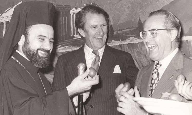 Ιεράρχης, ιδιαίτερα αγαπητός αλλά και με κύρος, συναντιόνταν πάντα με θρησκευτικούς ή πολιτικούς ηγέτες εντός ή