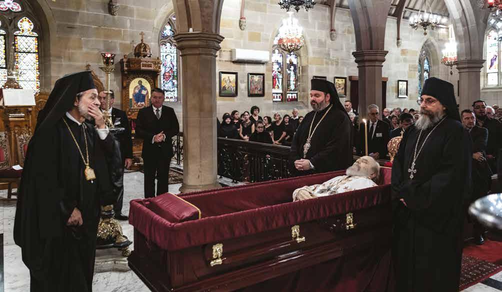 Την αυστραλιανή κυβέρνηση και τον πρωθυπουργό Σκοτ Μόρισον εκπροσώπησε ο γερουσιαστής και πρώην υπουργός Αθανάσιος Συνοδινός.