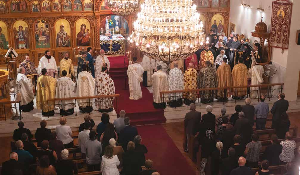 ΡΕΠΟΡΤΑΖ Διορθόδοξος Εσπερινός Κυριακής της Ορθοδοξίας Χοροστατούντος του Θεοφιλέστατου επισκόπου Απολλωνιάδος
