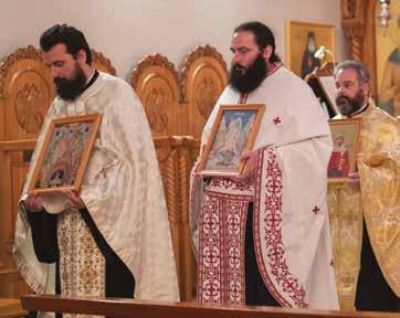 Ν.Ο) Ο κύριος Σεραφείμ μετέφερε στους πιστούς τις ευλογίες του Σεβασμιότατου Aρχιεπισκόπου Αυστραλίας κυρίου