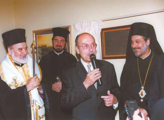 Του οφείλω ευγνωμοσύνη δια βίου, διότι κοντά του τα 28 αυτά χρόνια μπορώ να πω ότι ανδρώθηκα εκκλησιαστικά και πνευματικά», ανέφερε σε συνέντευξή του στο Ελληνικό Πρόγραμμα της Κρατικής Ραδιοφωνίας