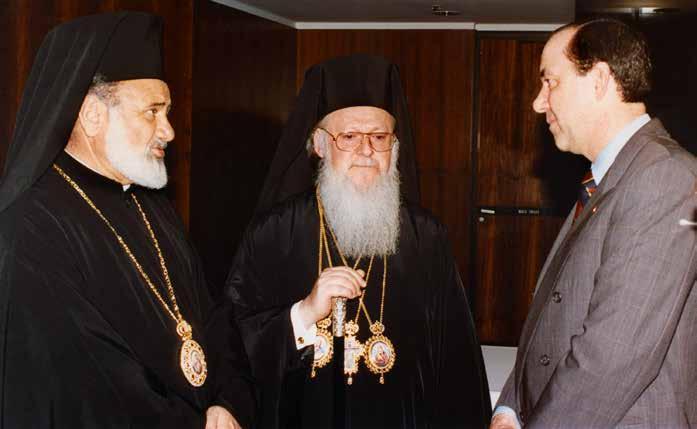 Ο Οικουμενικός Πατριάρχης Βαρθολομαίος για τον Μακαριστό Αρχιεπίσκοπο Αυστραλίας Το Γραφείο Τύπου του Οικουμενικού Πατριαρχείου δημοσιοποίησε δήλωση του Παναγιωτάτου Οικουμενικού Πατριάρχη