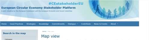 EU circular economy platform