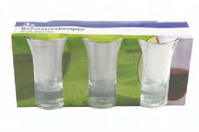 Shot Glasses - 716502-3pcs BLUE 30cm 5 290966 006061