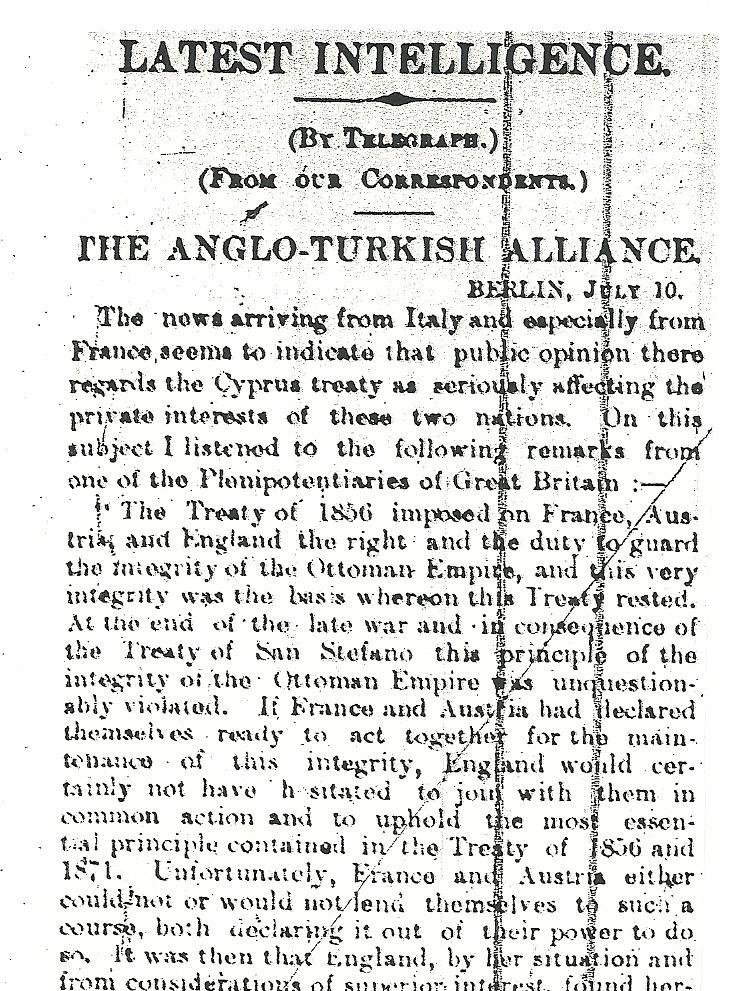 S-131 14.9.1878: ΕΚΔΙΔΕΤΑΙ ΔΙΑΤΑΓΜΑ ΕΝ ΣΥΜΒΟΥΛΙΩ ΜΕ ΤΟ ΟΠΟΙΟ ΑΝΑΤΙΘΕΤΑΙ Η ΕΞΟΥΣΙΑ ΣΤΗΝ ΚΥΠΡΟ ΣΤΟΝ ΣΕΡ ΓΚΑΡΝΕΤ ΓΟΥΛΣΛΗ. ΕΓΚΑΘΙΔΡΥΟΝΤΑΙ ΕΚΤΕΛΕΣΤΙΚΟ ΣΥΜΒΟΥΛΙΟ ΚΑΙ ΝΟΜΟΘΕΤΙΚΟ ΣΥΜΒΟΥΛΙΟ (ΒΟΥΛΗ).