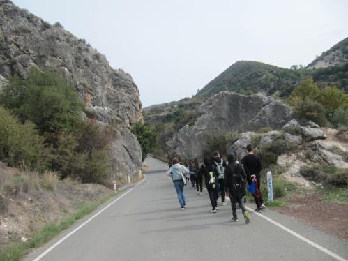 Ακολούθησε μετάβαση στο παρόχθιο οικοσύστημα του Διαρίζου,