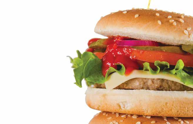 Choose Burger Mixed Minced Meat (veal and pork), Chicken Fillet or Vegetable Burger Επιλέξτε µπιφτέκι, κοτοφιλέτο, ή µπιφτέκι λαχανικών burgers Classic Burger 4.